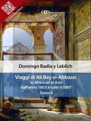 cover image of Viaggi di Ali Bey el-Abbassi in Africa ed in Asia. Tomo 4